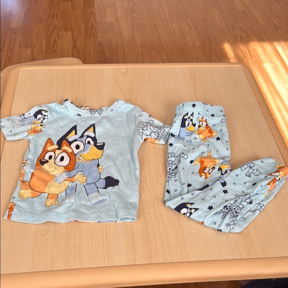 Kids Pajamas Set - Bluey and Bingo